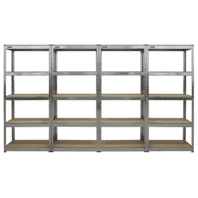 SEALEY Racking Unit 5 Shelf 150kg Capacity Per Level - Set of 4 AP6150GSCOMBO-1-73