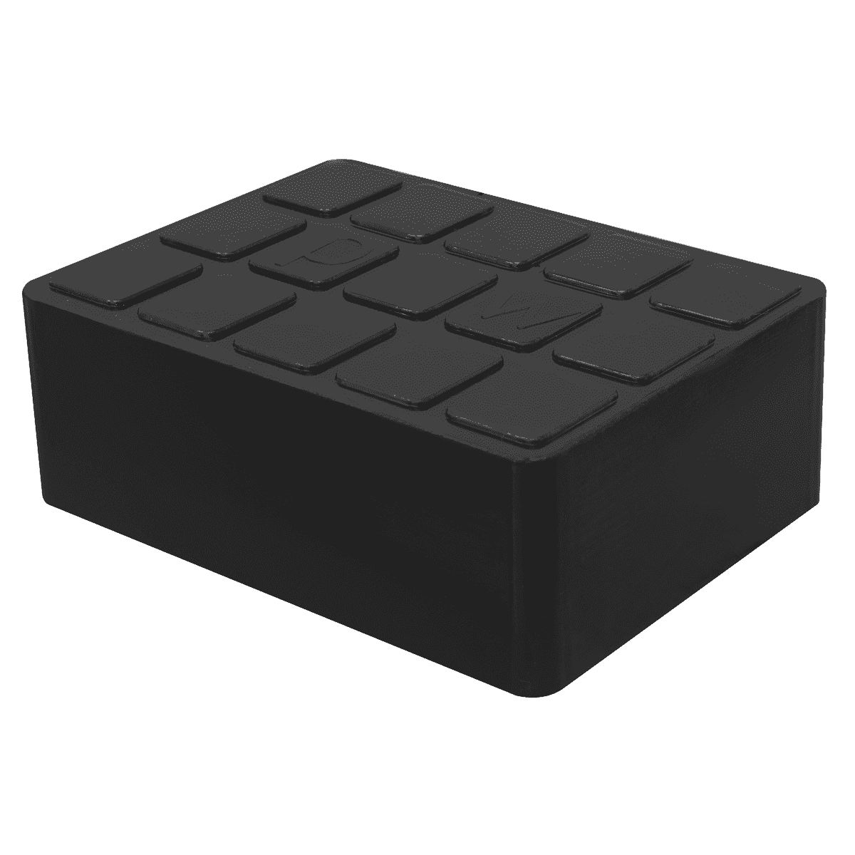 Rubber Support Block for Viking Jacking Beams 60mm