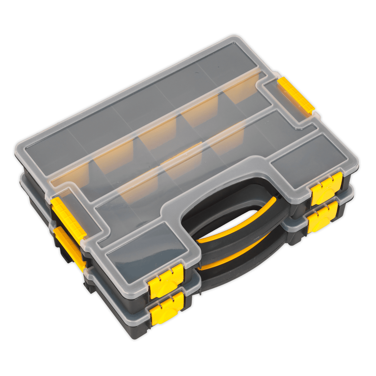 Stackable Parts Storage Box Parts Storage Case with Removable Compartments - Stackable
