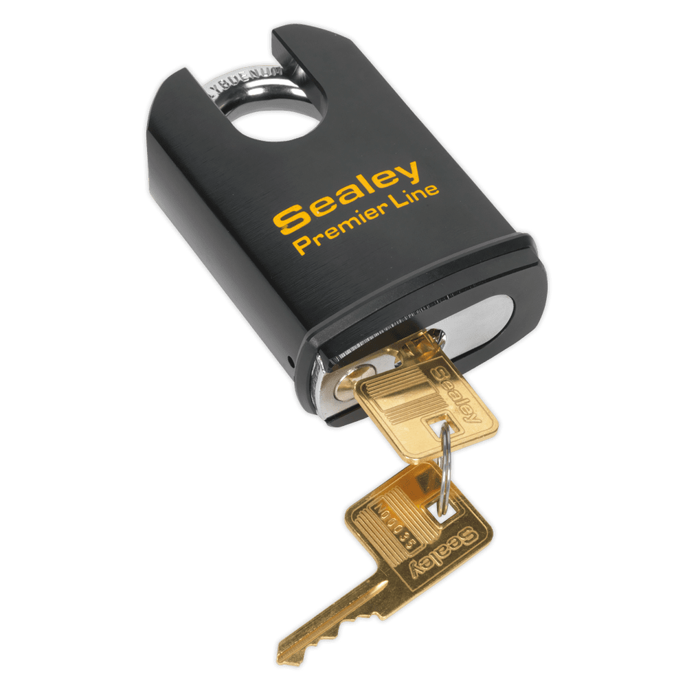 Steel Body Padlock Shrouded Shackle 61mm