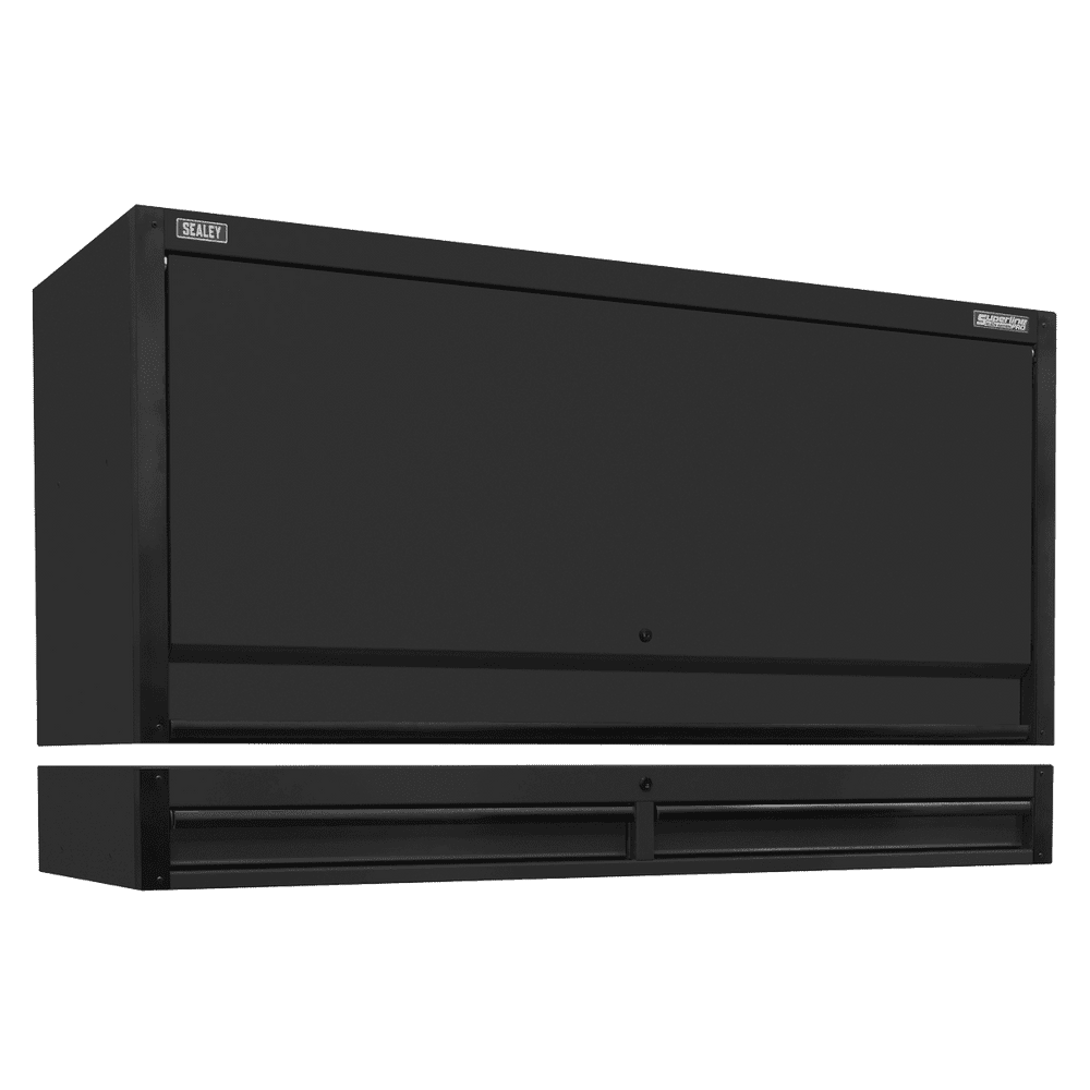 Superline PRO® Black Edition Top Hutch & 2 Drawer Riser 1549mm