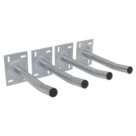 SEALEY Wall Mountable Storage Hooks - Set of 4 APWH-1-73