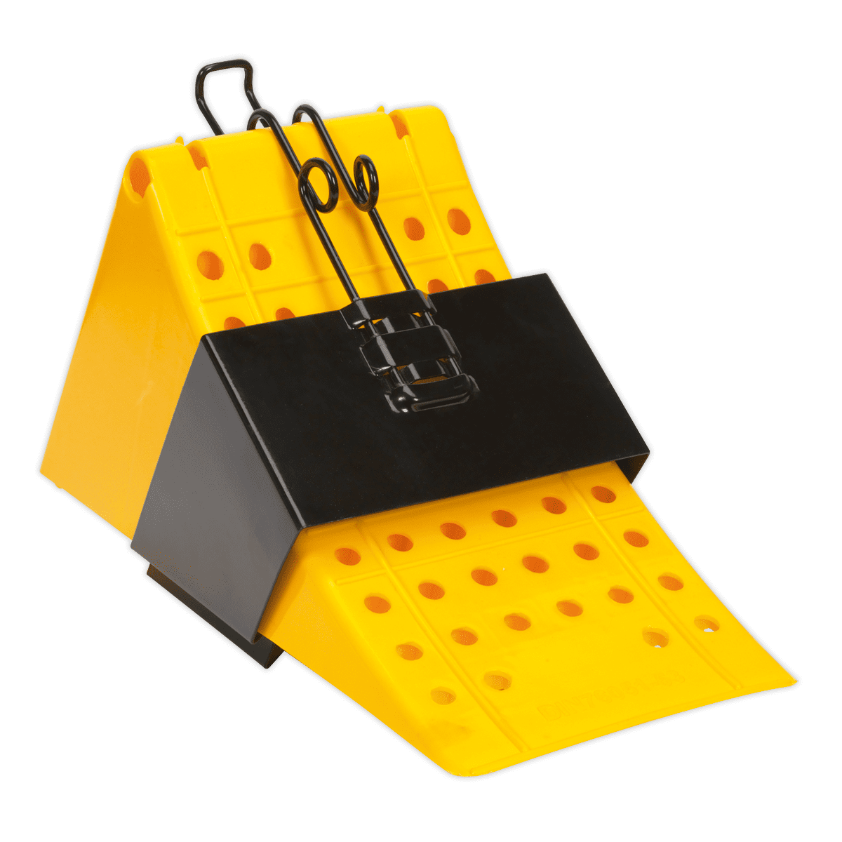 Wheel Chock with Bracket - Commercial