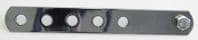 Silencer Bracket 8" in chrome with 6 holes ALT/WW93083-1-82