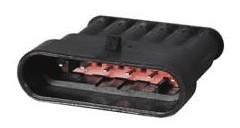 Superseal 1.50mm Male Blade Housing - 6 Way-0-011-56