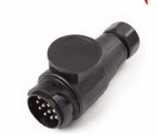 Towing electrics 13 pin caravan trailer plug  ALT/TP400-01