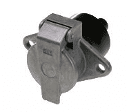 Towing electrics 24 volt 7 pin 24S Trailer socket  ALT/TP802-01