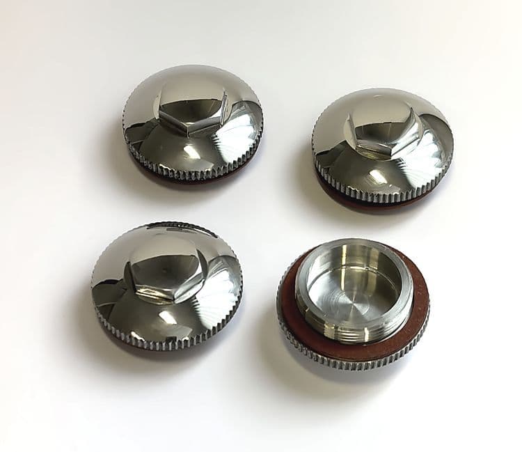  Worcester ダイヤモンド記念限定カップ＆トリンケットボックス Triumph Billet Rockerbox Caps Set of 4 ALT/WW76008H-1-82-BB7