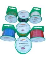 UK MADE 1mm sq. AUTO  CABLE 16.5AMP 15 METRE Mini Reel (ALT/MRGTW1-01