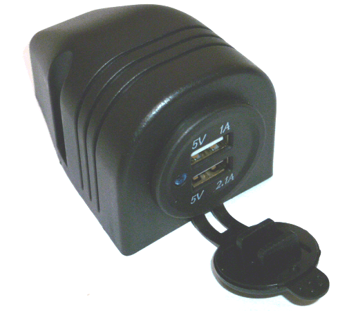 USB POWER SOCKET - TWIN USB SOCKET- SURFACE MOUNTALT/USB294-SURFACE-1-28