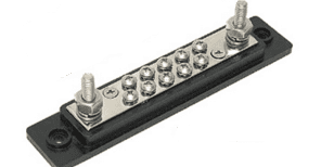 VTE BUSBAR 150A 10 POINT (Black)  ALT/771025N0N14-1-09