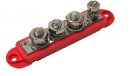VTE BUSBAR 210A 4  POINT (Red)  ALT/7704N0N02-1-09