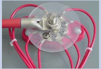 VTE Clear Insulating Disk for 7.9mm 8 Point Power  Distribution Post ALT/479A9P00