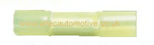 YELLOW HEATSHRINK BUTT SPLICE (with hot melt adhesive)