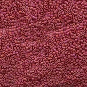 Miyuki Seed Beads Size 15 Opaque Red 8.2grams tube