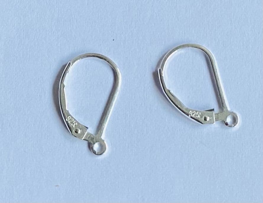 Stainless steel sales leverback earring findings