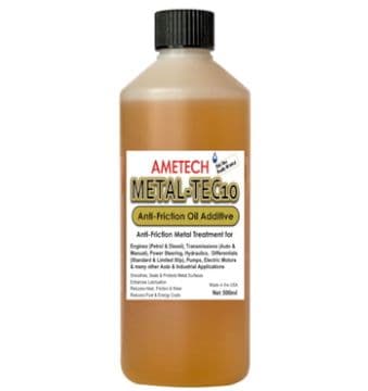 Ametech METAL-TEC10 Metal Conditioner & Anti-friction Oil Additive