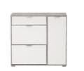 Arco Grey and White Shoe Cabinet - 11008516