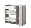 Arco Grey and White Shoe Cabinet - 11008516