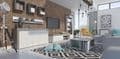 Athens Grey And White Gloss TV Unit - 3171