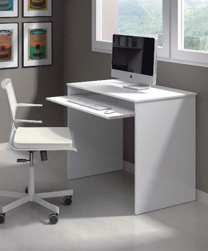 Blanco Small Artic White Desk - 2491