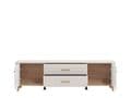 Dariqon Cashmere And Oak Effect Large Wide 180cm TV Unit -  11014490