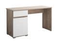 Elano Oak and White Gloss Desk - 11008650