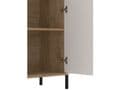 Evandria Grey Oak Effect Cashmere Slatted Short Sideboard -  11013843