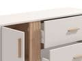Granada Cashmere And Artisan Oak Effect Chest Of Drawers - 11013696