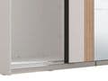 Granada Cashmere And Artisan Oak Effect Sliding Door Wardrobe 220cm - 11013694