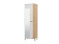 Granada Cashmere And Artisan Oak Effect Slim Narrow Wardrobe -   11013554