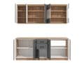 Hudson 200cm Graphite Grey Kitchen Units - 11012183