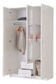 Kano White 3 Door Wardrobe - 11008714