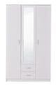 Kano White 3 Door Wardrobe - 11008714