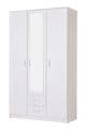 Kano White 3 Door Wardrobe - 11008714