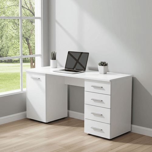Libro Matt White Desk - 11008656
