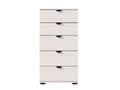 Limone Arctic White Narrow 5 Drawer Chest - 11008310