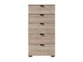 Limone Oak Effect Narrow 5 Drawer Chest - 11008309