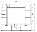 Lucerne Oak Entertainment Unit - 11008353