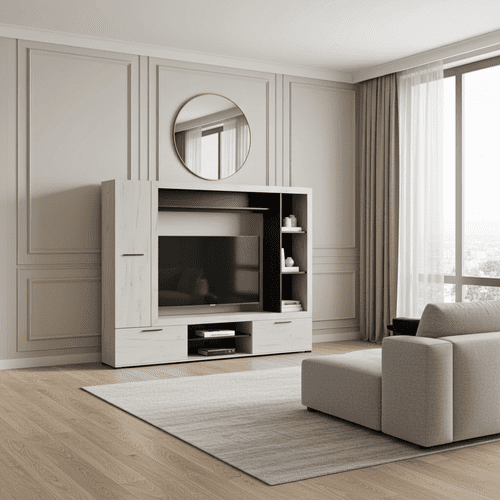 Lucerne Oak Entertainment Unit - 11008353