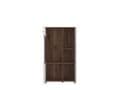 Merlot White Gloss Oak Effect Low Display Cabinet 11012063