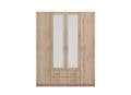 Miami Sonoma Oak Effect 4 Door 2 Drawer Wardrobe - 11008719