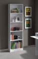 Mila Artic White Bookcase - 2444