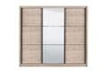 Navara Oak Effect Sliding Door Wardrobe - 11008280