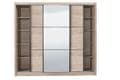 Navara Oak Effect Sliding Door Wardrobe - 11008280