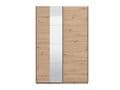Noah Oak Effect Sliding Wardrobe With Mirror - 11013480