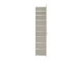 Osaka White Mirrored Slim Shoe Cabinet Cupboard - 11012393