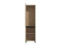 Rosmara Artisan Oak Effect Slim Narrow Shallow Depth Hallway Wardrobe - 11014055