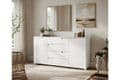 Santino White High Gloss Wide Sideboard S8 - 2616