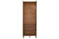 Sorrento Oak Effect Tall Slim 2 Door Wardrobe - 11008256
